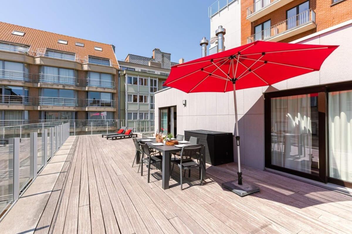 Huswell - Sunny Apartment In Knokke-Heist With Big Terrace Exterior photo