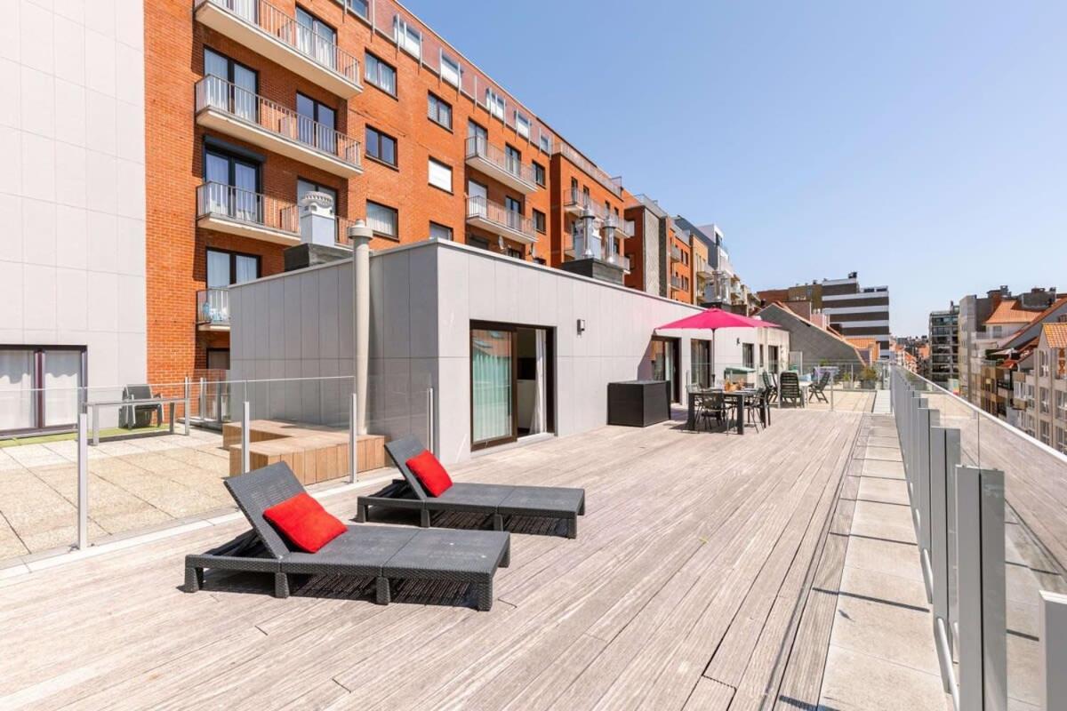 Huswell - Sunny Apartment In Knokke-Heist With Big Terrace Exterior photo
